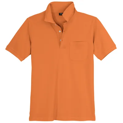 Produktbild von Redfield Basic XXL Poloshirt Brusttasche orange