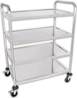 Produktbild von Beeketal Servierwagen Transportwagen Reinigungswagen, Modell:BSW-4
