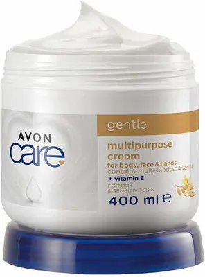 Immagine prodotto di AVON care Crema delicata per viso, corpo e mani con estratto di avena e vaniglia