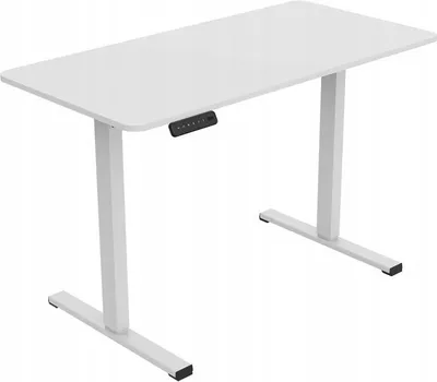 Produktbild von Höhenverstellbarer Tisch FQ2W-1260-EU, 120 x 60cm, weiß