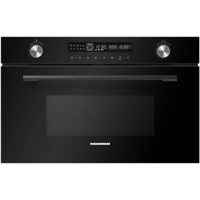 Produktbild von Heinner HMW-MDBI34CTBK Einbau-Combimikrowelle 25L, 900W, Grill 1000W, Touch-Bedienung, Schwarz
