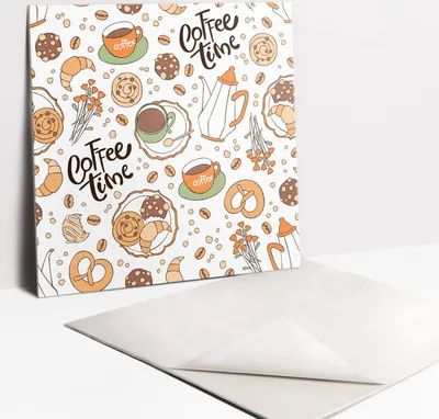 Produktbild von Fliesenaufkleber Set - 9 Stück Selbstklebende PVC Fliesen-Designs - Für Bad und Küche 30 x 30 - Kaffeezeit!