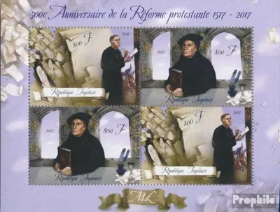 Produktbild von Briefmarken Togo 2017 Mi 8785-8786 Kleinbogen (kompl. Ausgabe) postfrisch Reformation