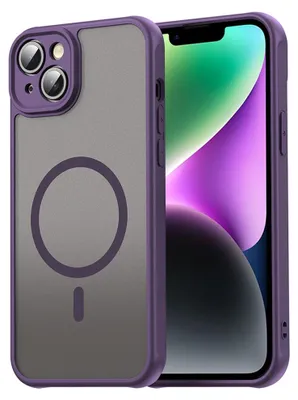 Obrázek produktu pro Techsuit – HaloFrost II MagSafe ochranný kryt pro iPhone 14 Plus – fialový