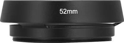 Obrázek produktu pro Univerzální kryt sluneční clony objektivu fotoaparátu z hliníkové slitiny (52 mm)