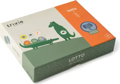 Produktbild von Trixie Lotto Tiere Lernspiel zur Förderung der Erinnerung und zum Benennen von Objekten, Zahlen, Tieren