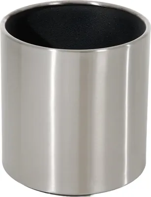 Produktbild von VIVANNO Pflanzkübel Edelstahl NEW RONDO Rund, Edelstahl gebürstet gebürstet - 50x50 cm