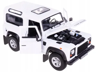 Produktbild von Land Rover Defender Metallmodell Welly 1:24 Weiß