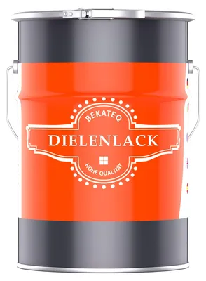 Produktbild von Dielenlack farblos 5l seidenmatt Holzlack auf Wasserbasis I Transparenter Parkettlack zur Holzversiegelung I Schützt Böden BEKATEQ BE-410