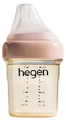 Produktbild von Hegen Babyflasche PPSU – 150 ml – Rosa | Fläschchen