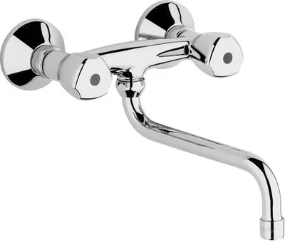 Produktbild von KLUDI 310520515 STANDARD Spültisch-Wandarmatur