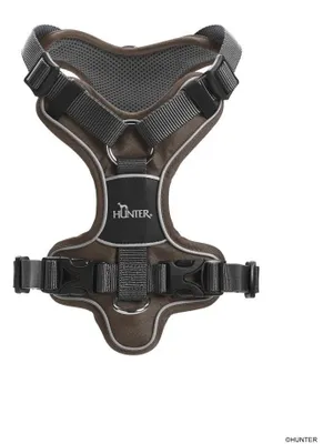 Produktbild von HUNTER Geschirr Divo L, braun/grau
