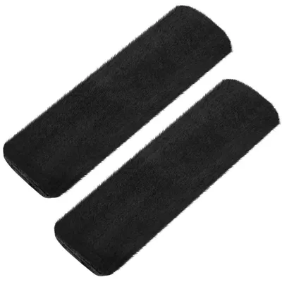 Productafbeelding van Gurtkussing, 2 stuks. Schouderbescherming en neksteun voor kinderen en volwassenen, zwart