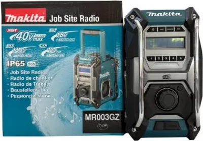Produktbild von Makita Akku-Baustellenradio, 171 mm, 280 mm, 298 mm, 171 x 280 x 298 mm, 5,4 kg, 12-40 V