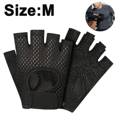 Produktbild von Fitness Handschuhe Damen Herren Atmungsaktive Gewichtheben Trainingshandschuhe für Sport Gym Krafttraining Bodybuilding Workout Radfahren