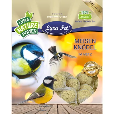 Produktbild von 200 Stk. Lyra Pet® Meisenknödel mit Netz HK Österreich