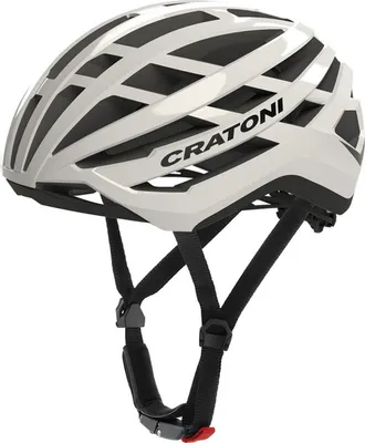 Produktbild von Cratoni C-Vento - Aerodynamischer Rennradhelm weiß glossy-matt S-M 52-57 cm -...