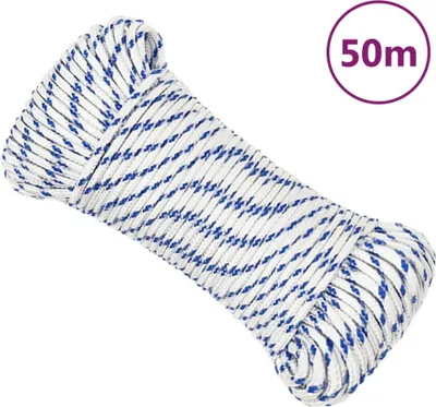Immagine prodotto di The Living Store Corda per barche Bianca 3 mm 50 m Polipropilene