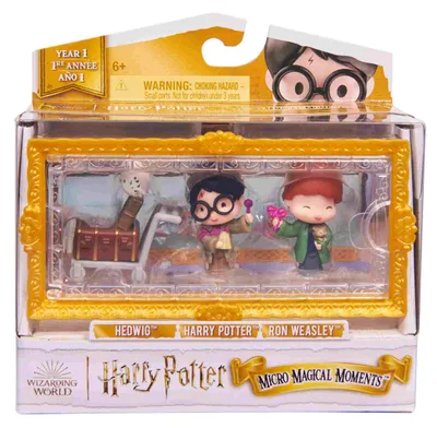 Image de Wizarding Harry Potter Magical Minis Harry Ron 3pak