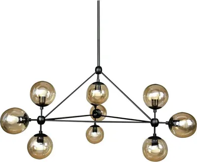 Produktbild von tooLight Hängelampe APP264-10C BLACK
