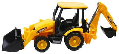 Produktbild von Dromader TRAKTOR BIAŁORUŚKA Landwirtschafts-Traktor mit Bagger