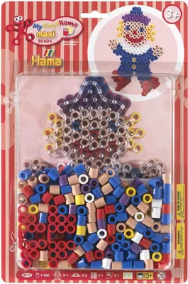 Produktbild von Hama Blister Clown Maxi-Bügelperlen