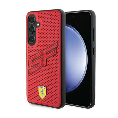 Obrázok produktu pre Ferrari 3666339242503, Ochranný obal, Samsung, Galaxy S24, 15,8 cm (6.2"), Červená
