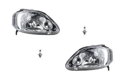 Obrázok produktu pre Johns, Halogénové svetlomety vhodné pre VW Fox 5Z1 01/07-08/09 so sadou H4 ľavý pravý 5Z1941005C 5Z1941006C