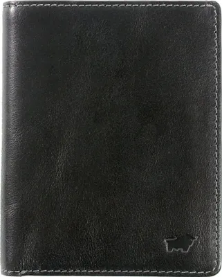 Produktbild von Portemonnaie AREZZO RFID Geldbörse H 8 Kartenfächer schwarz Herren - Leder