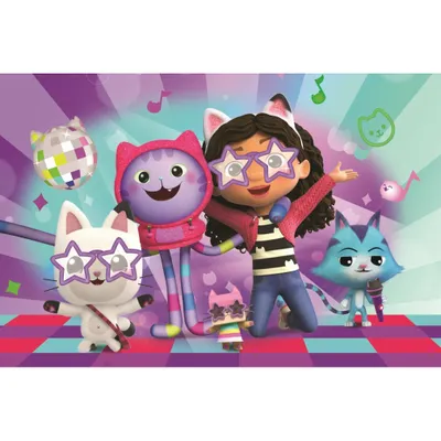 Produktbild von TREFL Gaby' s Magic House Party Puzzle 54 Teile