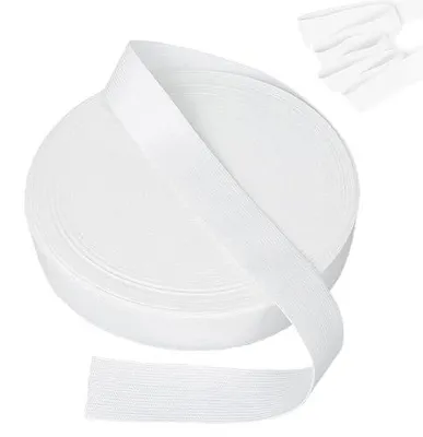 Zdjęcie produktu dla Taśma gumowa elastyczna do szycia rękodzieła 10 metrów czarna 30MM
