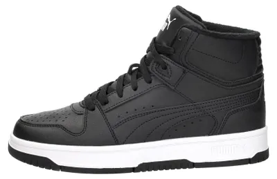 Productafbeelding van Puma Rebound Slam Mid WTR Jr Sneakers Hoog - zwart - Maat 37