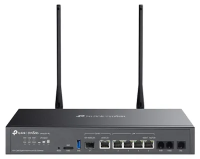 Produktbild von TP-Link Omada DR3220v-4G, Dual-Band (2,4 GHz/5 GHz), Ethernet/LAN, ADSL, ADSL2, Schwarz, Tabletop-Router