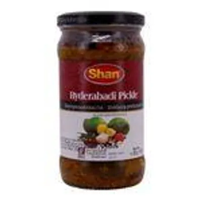 Shan Hyderabadi Pickle, 300 g – Scharfes und würziges eingelegtes Gemüse