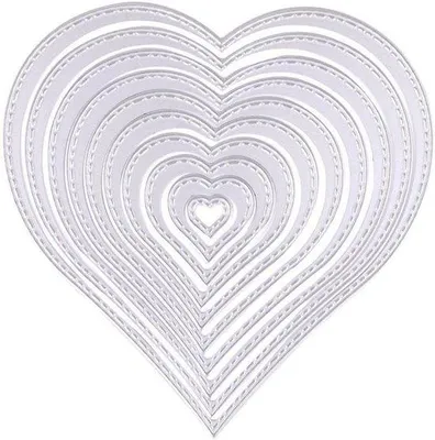 Imagen del producto de Sello en relieve – Metal – Manualidades – Set de 10 piezas – 12 cm x 12 cm