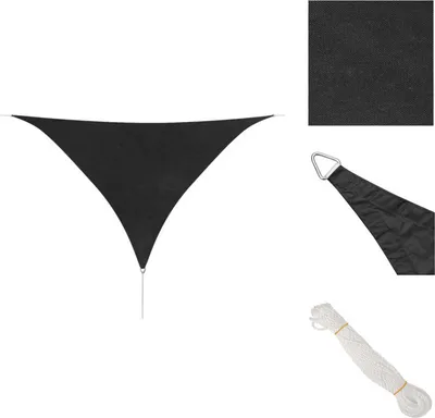 Produktbild von vidaXL Sonnensegel Oxford Gewebe Dreieckig 5 x 5 x 5 m Anthrazit -  Sonnenschirme & Sonnenschutze