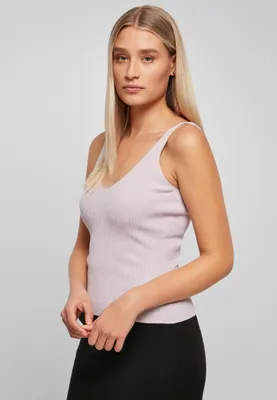 Immagine prodotto di Urban Classics - Top a costine da donna softlilac - 4XL