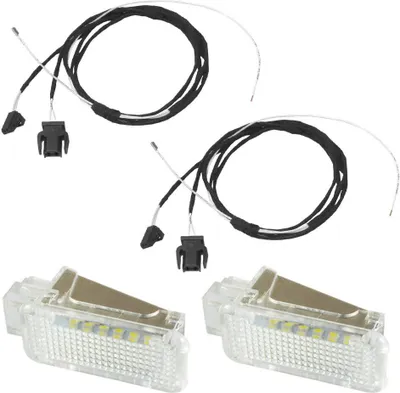 Produktbild von Original Kufatec Adapter Kabel Kabelbaum Einstiegsleuchten Türbeleuchtung vorne