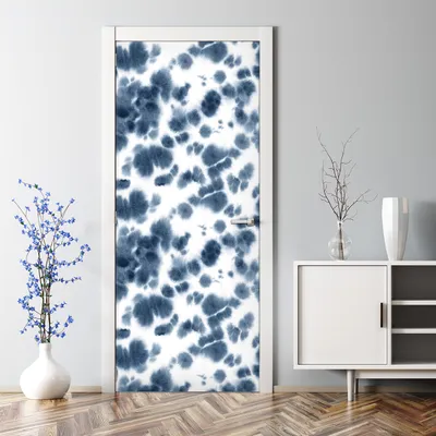 Produktbild von Dekorative Türtapete selbstklebend Klebefolie Türposter Türaufkleber Marmor weiß 70 x 200 cm