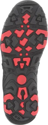 Image de Sandales De Trekking Pu/Knit Noir-Rouge, "40", Lahti