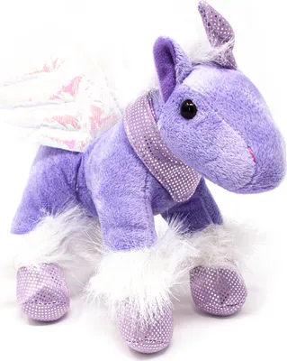 Produktbild von Cornelissen - Kuscheltier - Einhorn lila - 25 cm