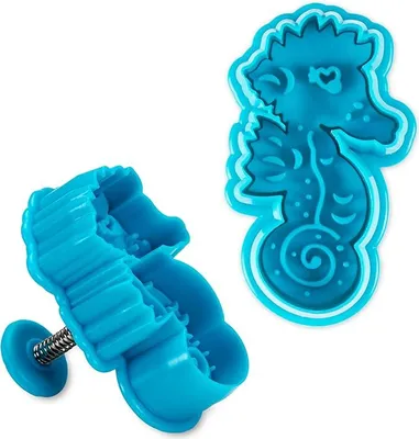 Image de Städter Hippocampe 5,5 cm bleu