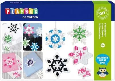 Zdjęcie produktu dla PLAYBOX Bead Iron Flakes 3D, 4000 sztuk