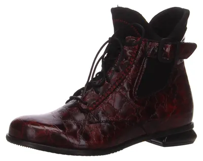 Produktbild von Simen Schnürstiefel Kaltfutter in rot, Gr. 38