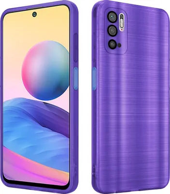 Produktbild von Cadorabo Hülle für Xiaomi RedMi NOTE 10 5G / POCO M3 PRO 5G Schutz Hülle in Lila Handyhülle TPU Silikon Etui Case