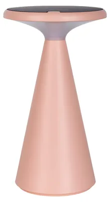Obrázek produktu pro Solární/bateriové/stolní svítidlo "PALU", výška 20 cm, růžová barva
