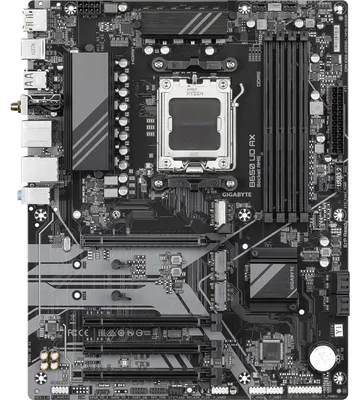Zdjęcie produktu dla GIGABYTE B650 UD AX, AMD, Gniazdo AM5, AMD Ryzen 7000 Series, AMD Ryzen 8000 Series, AMD Ryzen 9000 Series, Gniazdo AM5, DDR5-SDRAM, 256 GB