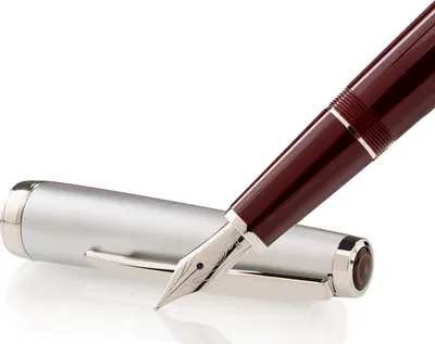 Produktbild von Cleo Skribent Classic Metall Patronen-Füllhalter, bordeaux, M-Feder