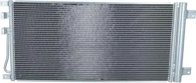Productafbeelding van Condensator voor airconditioning met afdichtring NRF, geschikt voor onder andere de SSANGYONG KORANDO