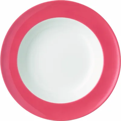 Image de Thomas Suppenteller 23 cm Sunny Day Soft Red Porzellan Rot  10850-408601-10323